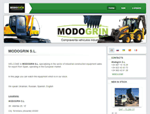 Tablet Screenshot of modogrin.com